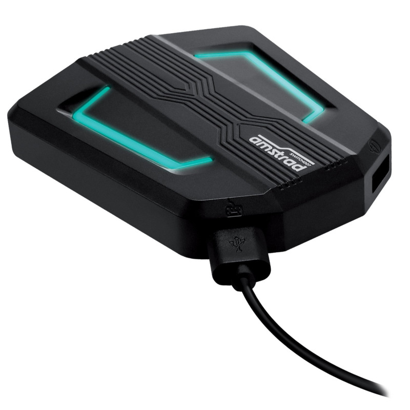 Amstrad SWITCH007 Convertisseur plug & play clavier, souris & casques pour consoles: PS3/4 - XBOX 360/ONE - SWITCH