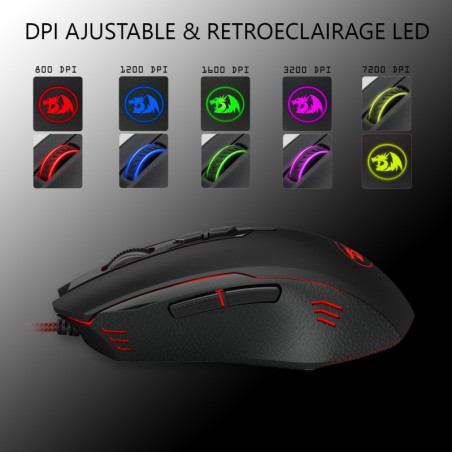Souris Redragon INQUISITOR2