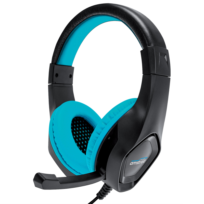 Casque AMSTRAD AMS-H888-BLUE