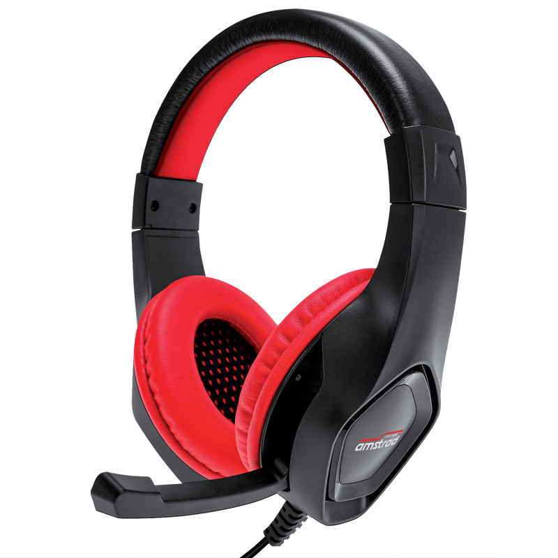 Casque AMSTRAD AMS-H888-RED
