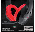 Casque AMSTRAD AMS-H888-RED