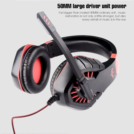Casque OVLENG OV-P40-RED