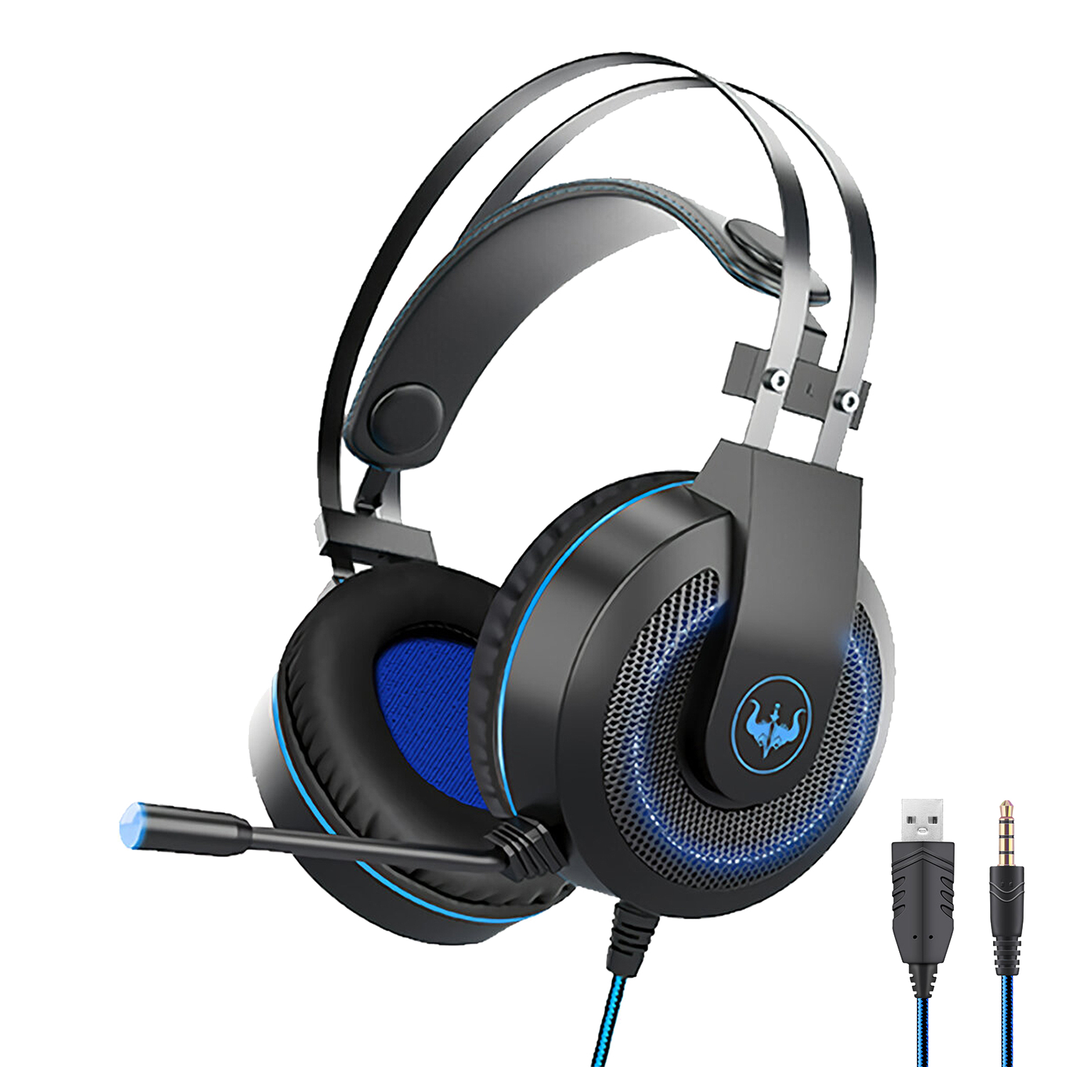 Casque OVLENG GT65-BLUE