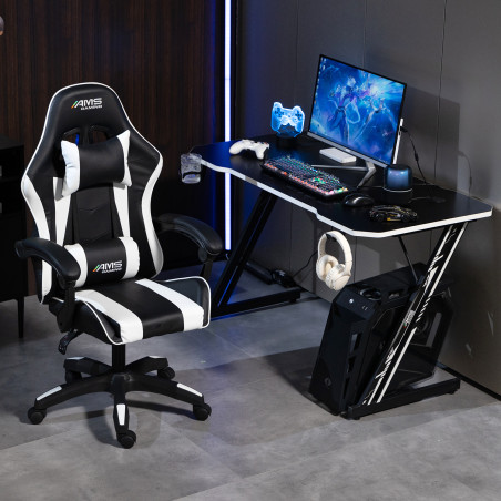 GAMERDESK120Z-WHITE