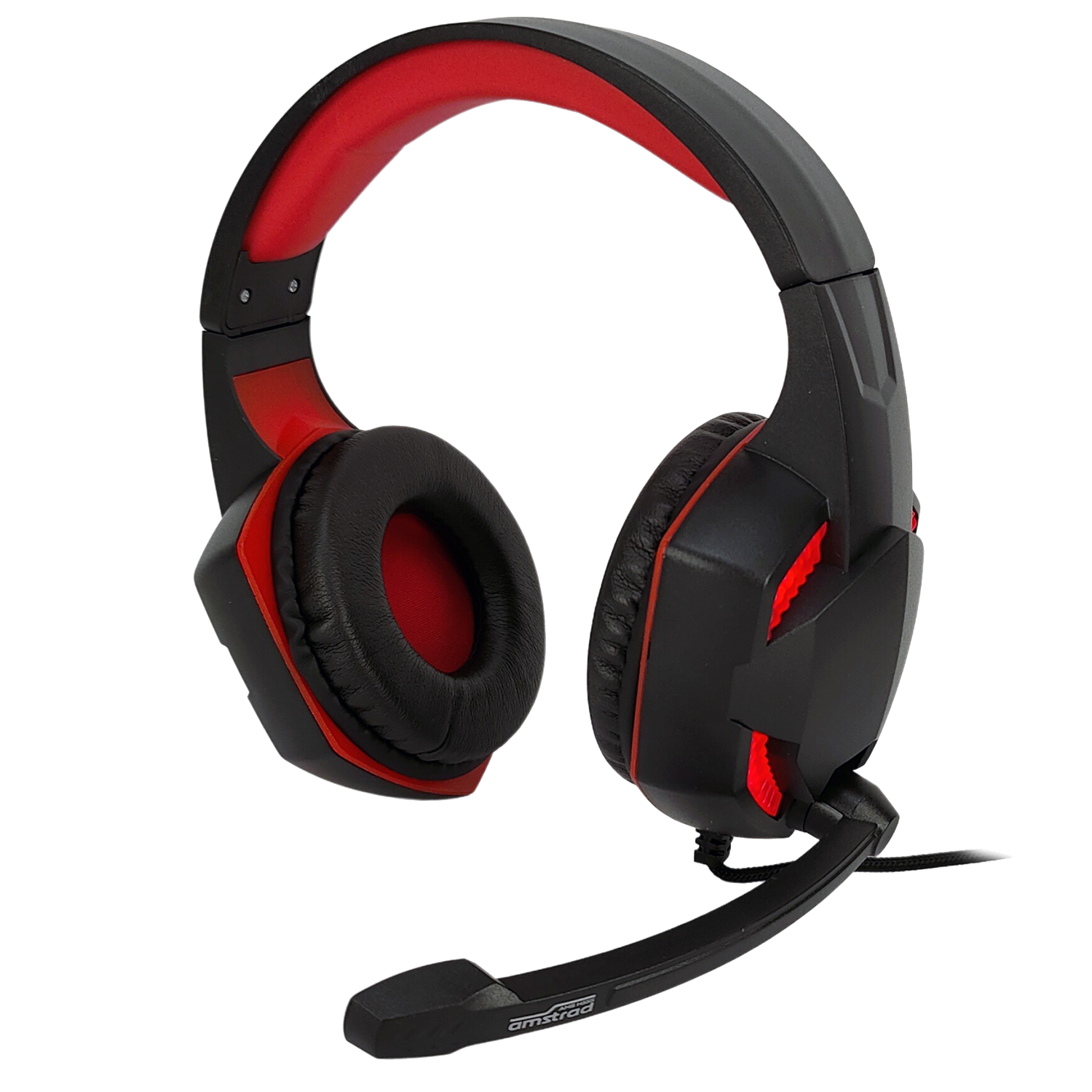 Casque AMSTRAD H555-ROUGE