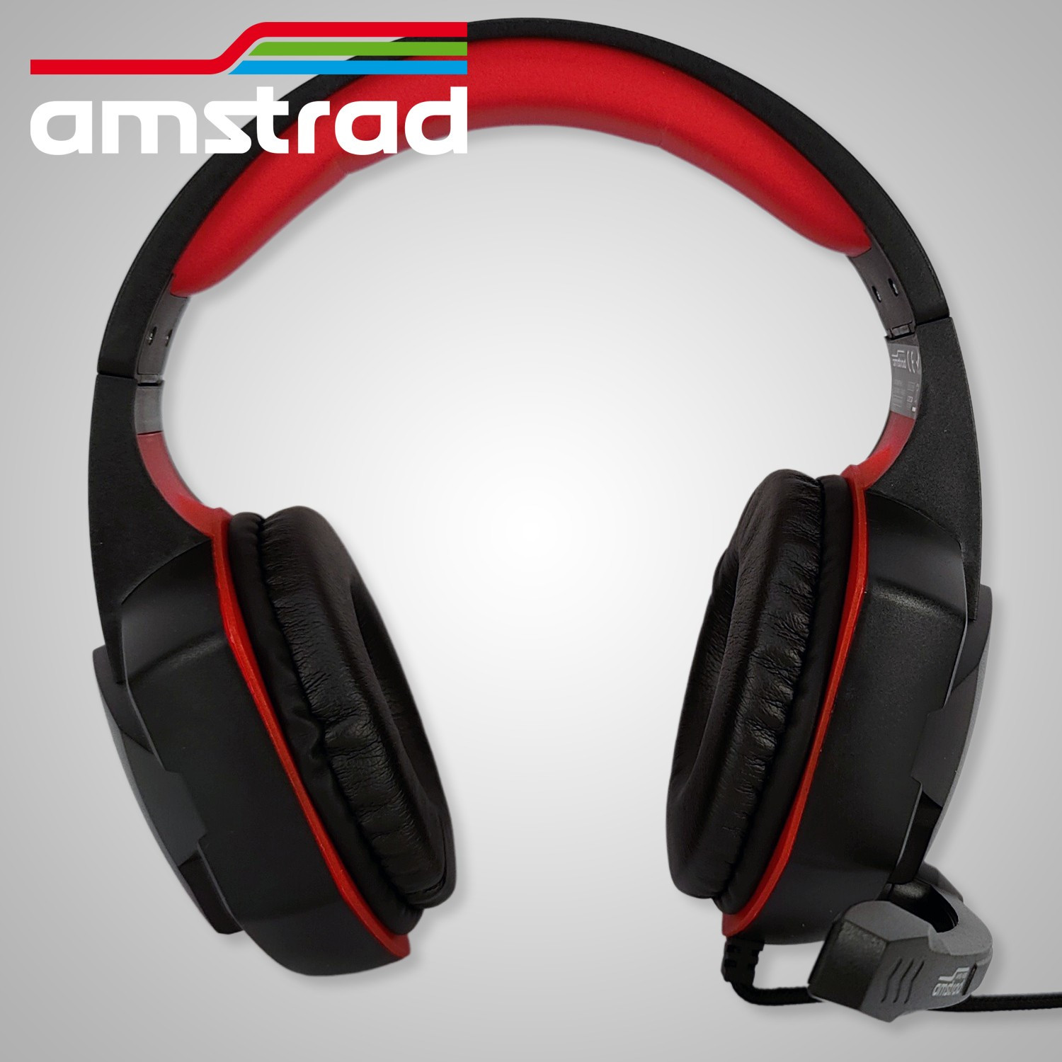 Casque AMSTRAD H555-ROUGE — vue alternative
