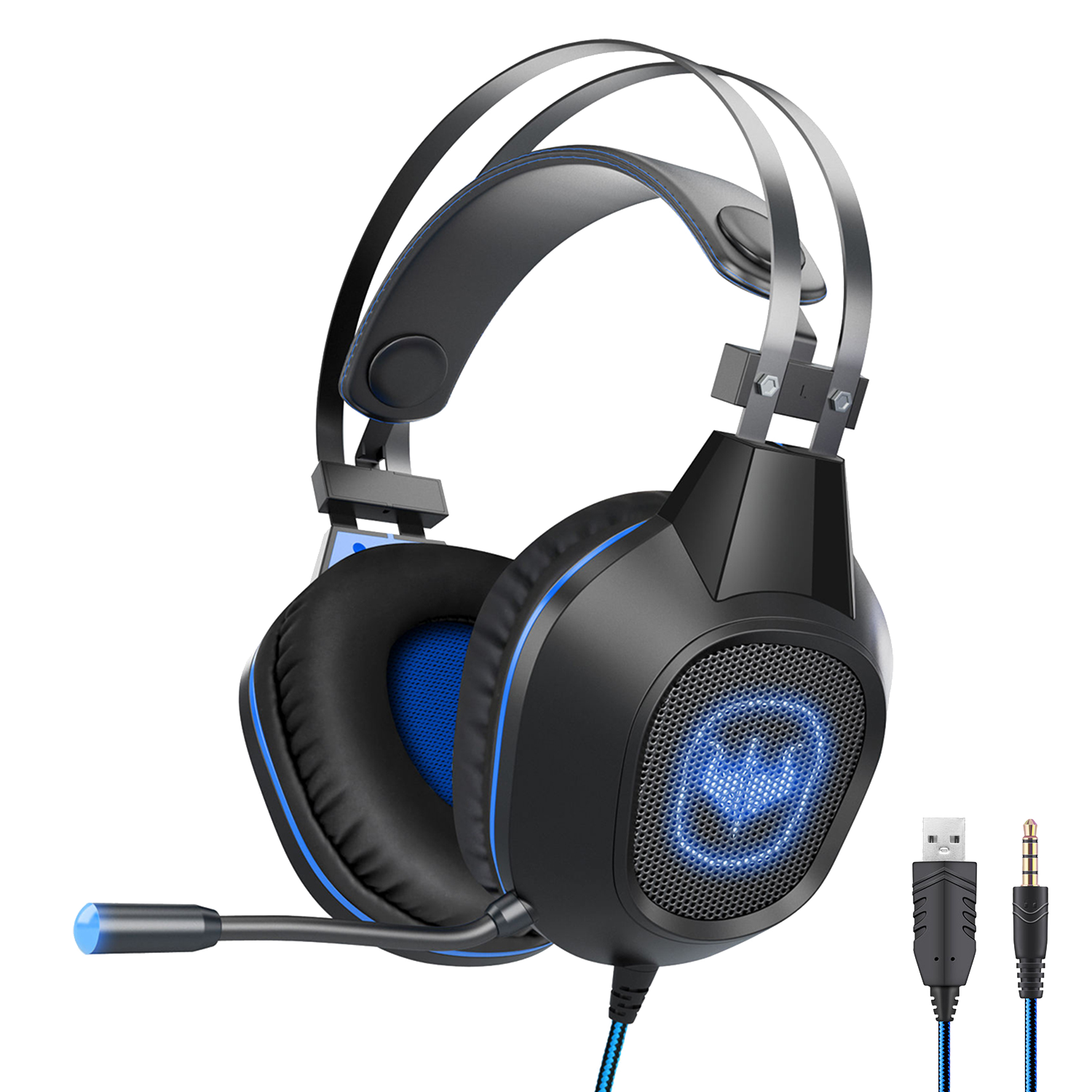 Casque OVLENG GT64-BLUE