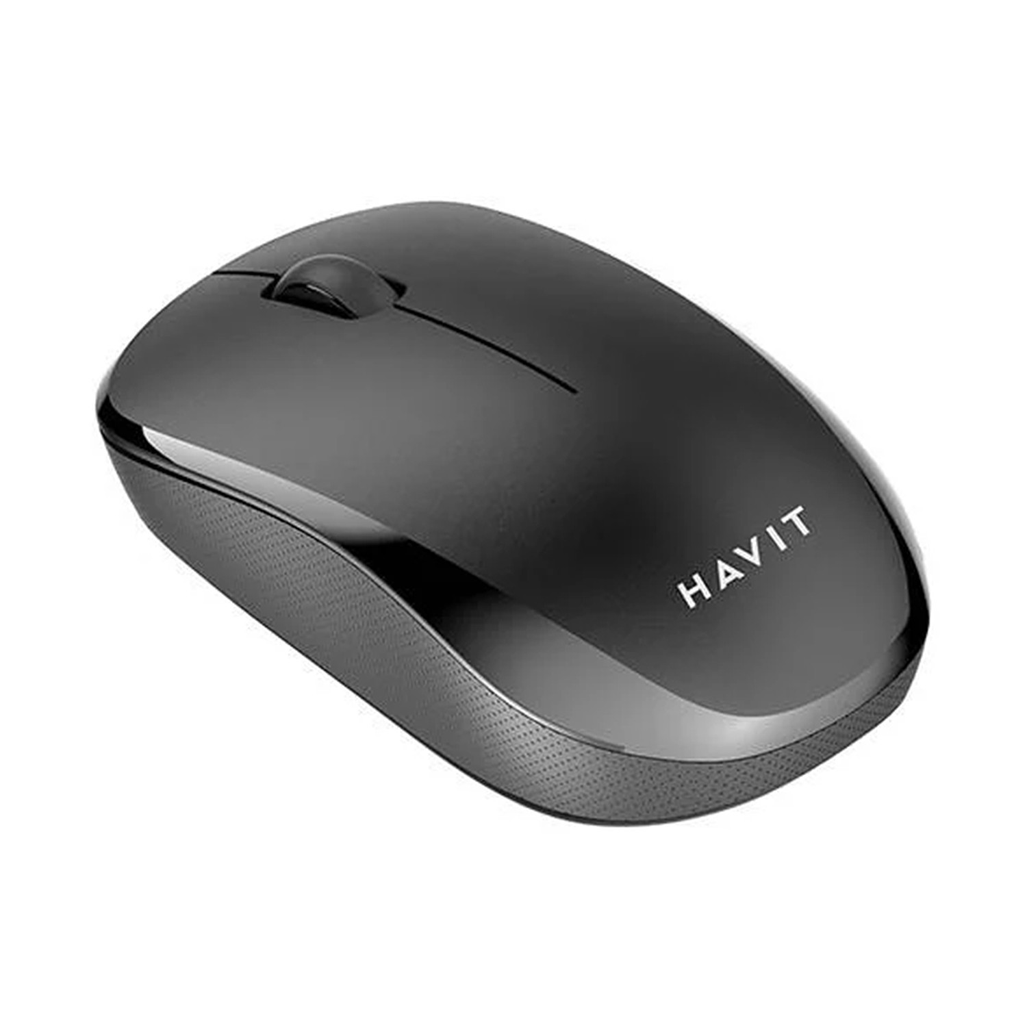 HAVIT MS66GT Souris bureautique sans fil 2,4 Ghz - 3 boutons - Portée 10 mètres - Nano récepteur - coloris noir — image 2