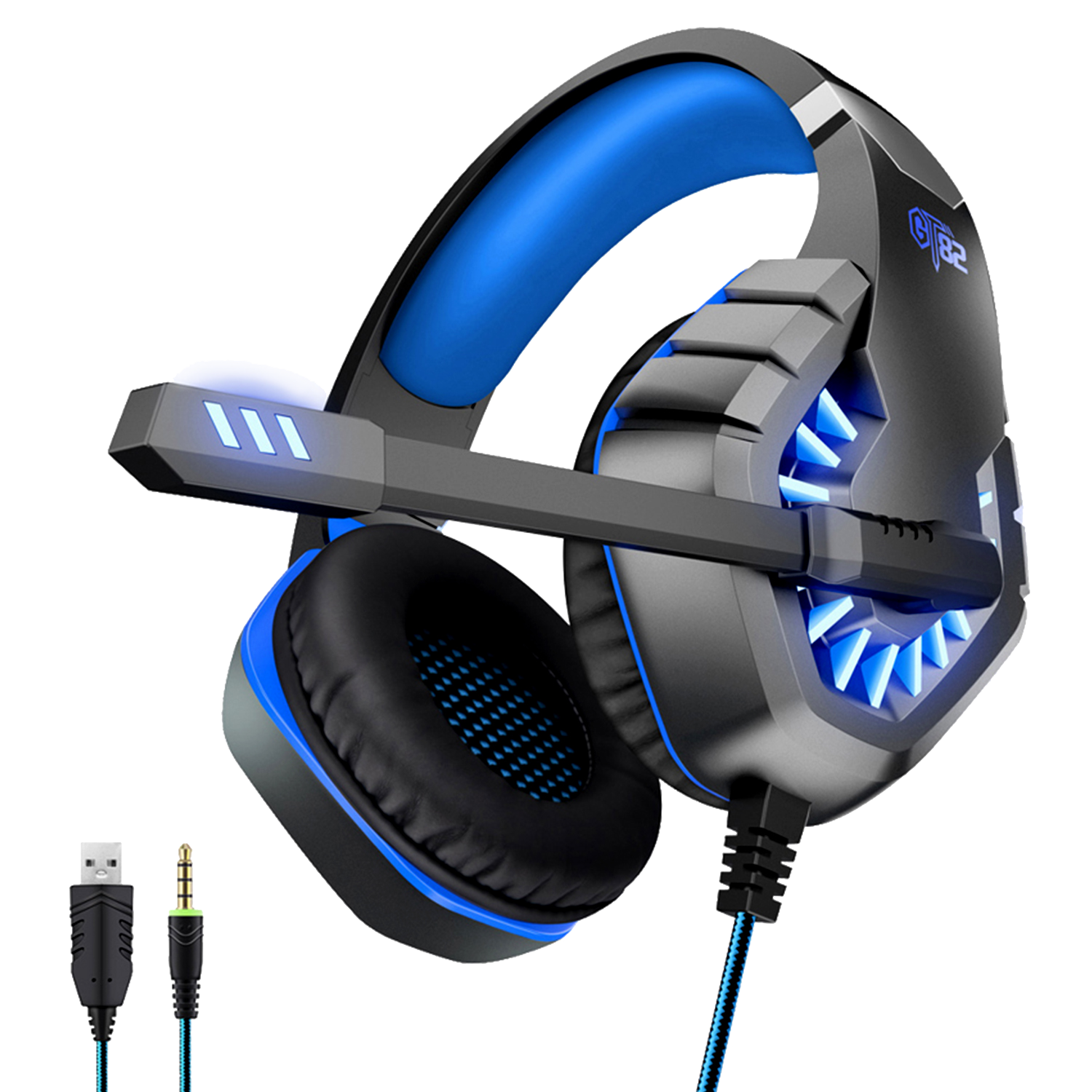 Casque OVLENG GT82-BLUE